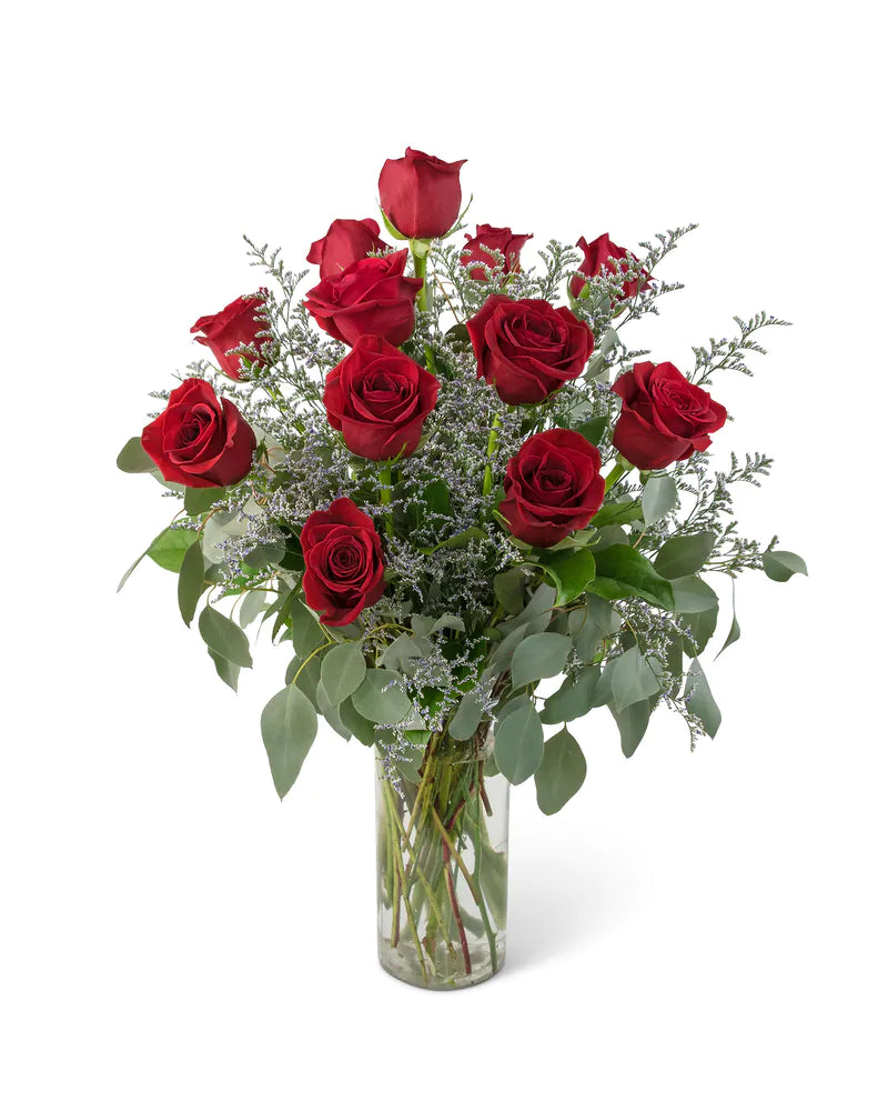 Elegance and Grace Dozen Roses